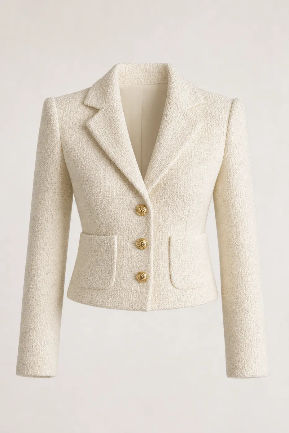 Blazer Structuré en Laine Bouclée — Serie 16