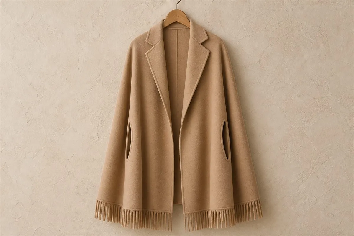 Collection Cape Oversize en Pure Laine — Serie 10