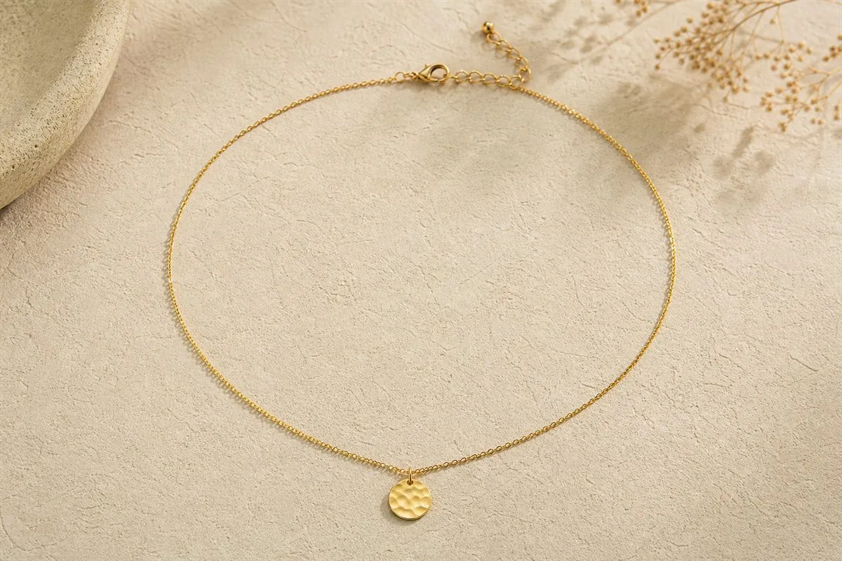 Collier Chaîne Fine Plaqué Or — Serie 21