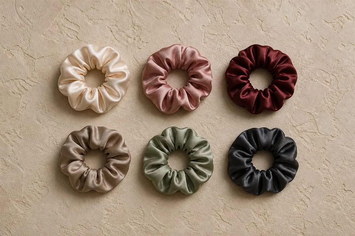 Élastiques Satin (Lot de 6) Maison