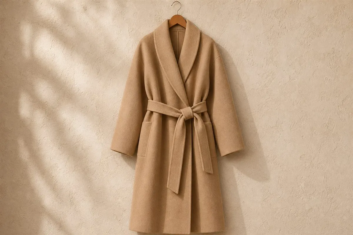 Manteau Peignoir Oversize Ceinturé N°03