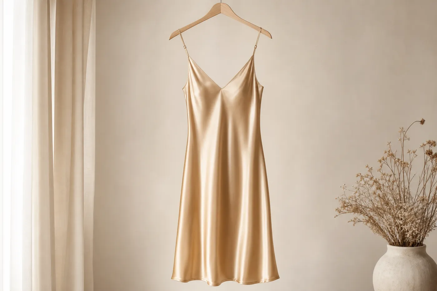 Robe Midi en Satin N°10